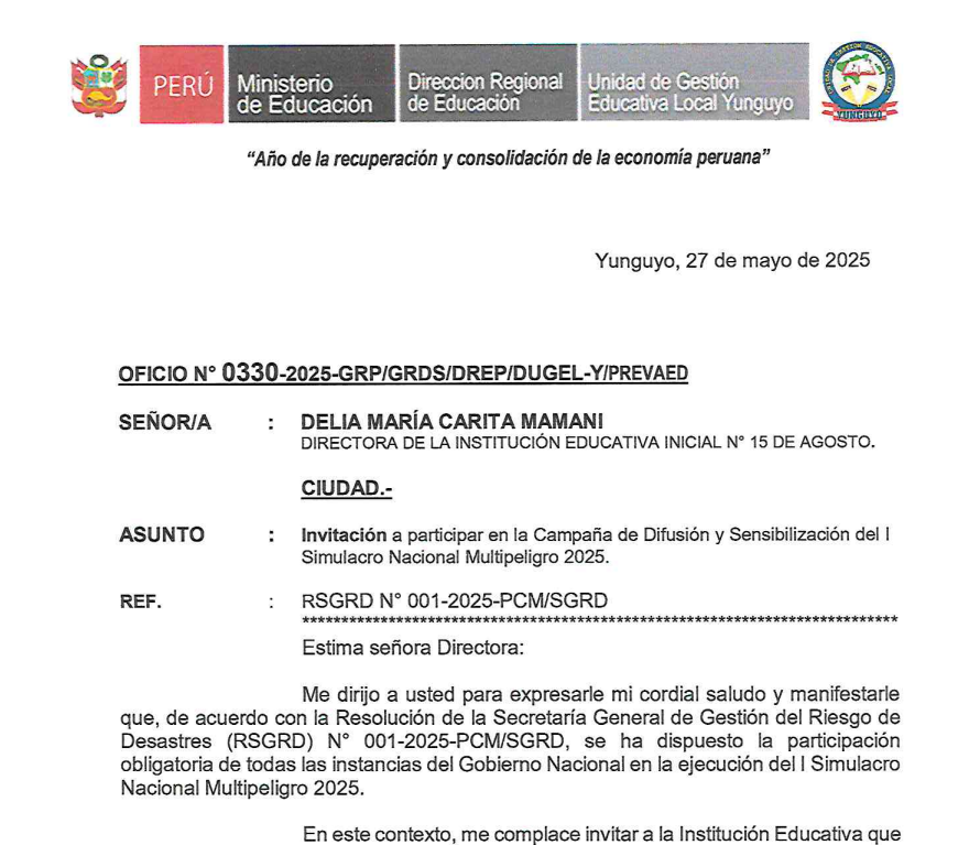 Imagen Comunicado